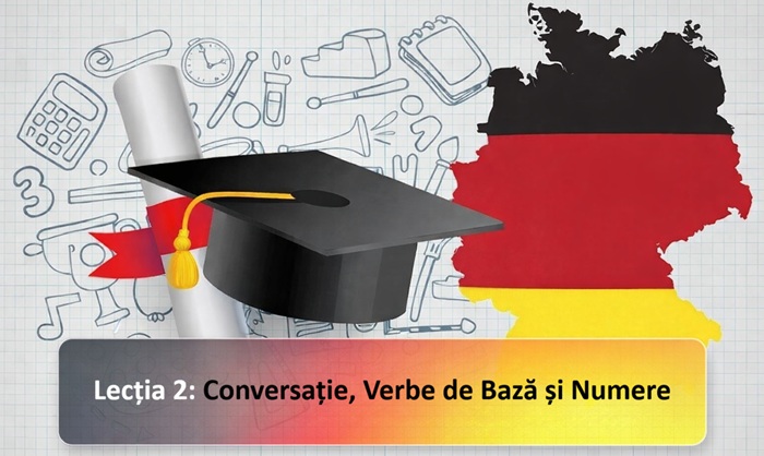 Lecția 2: Conversație, verbele de bază și numerele in germana